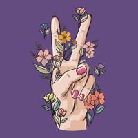 Hand Peace Sign Vintage Hoodie | Teevron