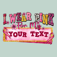 I Wear Pink For My Custom Zipper Hoodie | Teevron