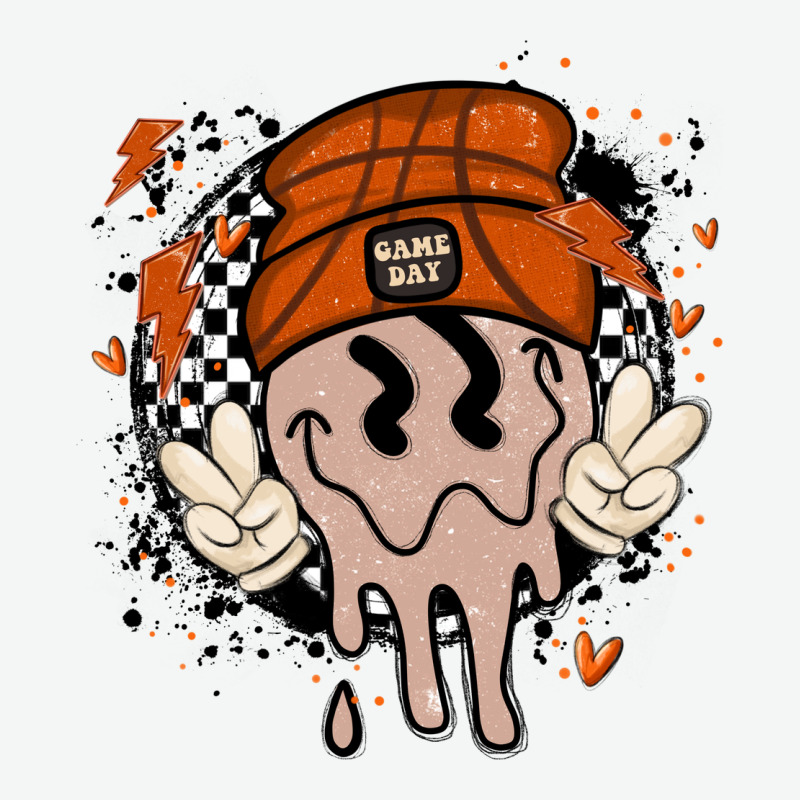 Basketball Game Day Urban Heavy Tee by MaliasSmallBusiness | Teevron