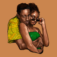 Black Couple Heavyweight Hoodie | Teevron
