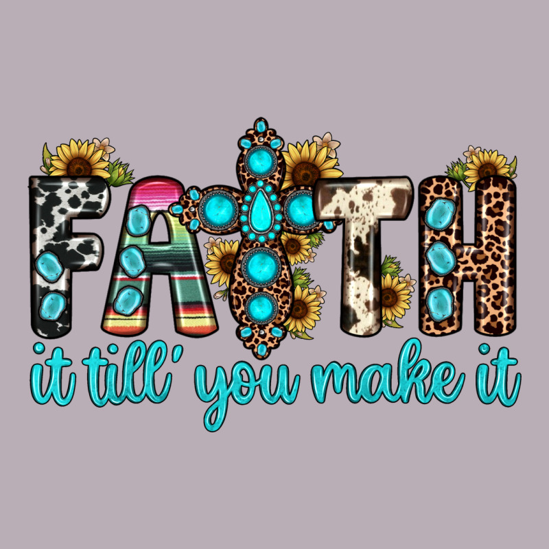 Faith It Till You Make It Vintage Tee by JahusDesignShop | Teevron