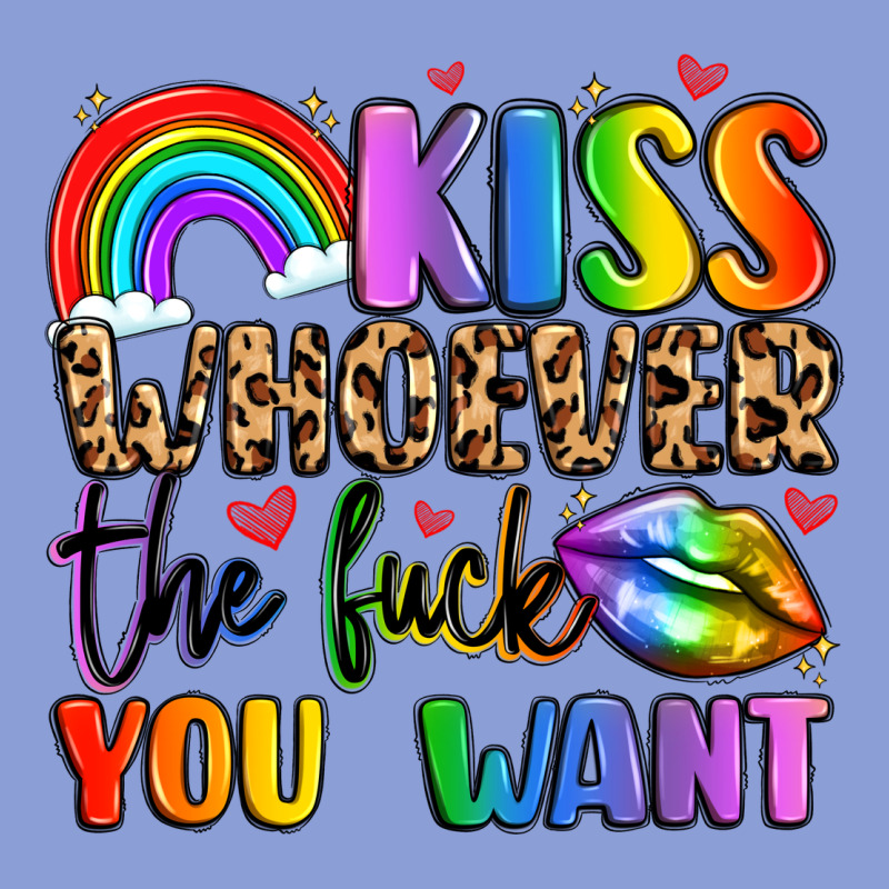 Kiss Whoever The Fuck You Want Long Sleeve Tee by LillyAllenDesigns | Teevron
