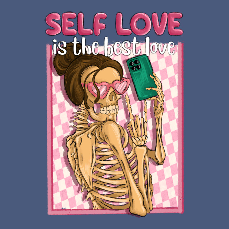 Self Love Is The Best Love Vintage Hoodie by MaliasSmallBusiness | Teevron