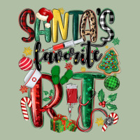 Santas Favorite Rt Nurse Urban Heavy Tee | Teevron