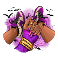 Halloween afro sneakers | Teevron