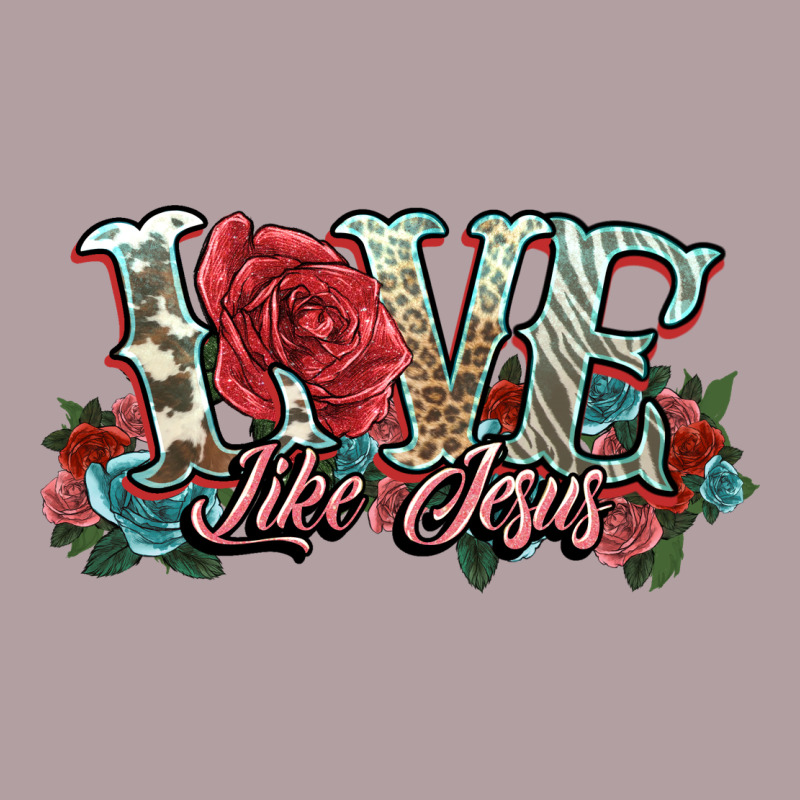 Love Like Jesus Roses Vintage Hoodie by NancyCooperArtShop | Teevron