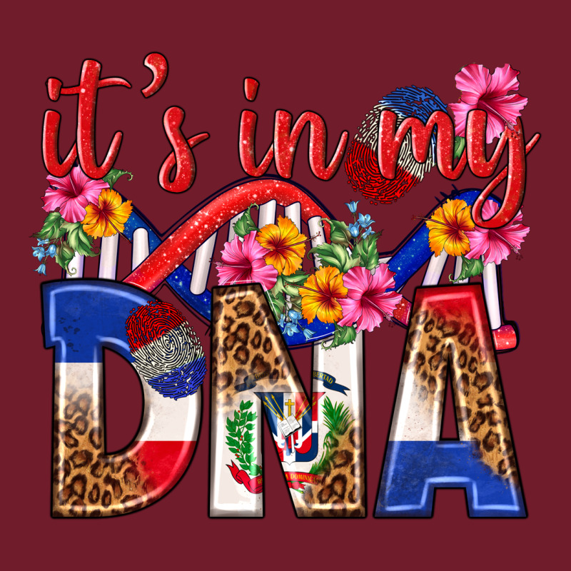 Its In My Dna Dominican Republic Zipper Hoodie by texasbilliewilder | Teevron