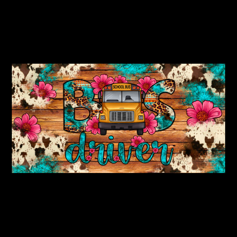 Bus Driver School Bus Cowhide License Plate Premium Tee by Artiststas | Teevron