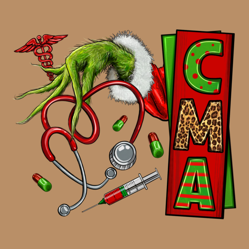 Grinch Hand Cma Nurse Vintage Hoodie by NancyCooperArtShop | Teevron
