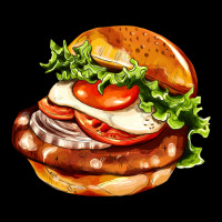 American Hamburger Premium Tee | Teevron