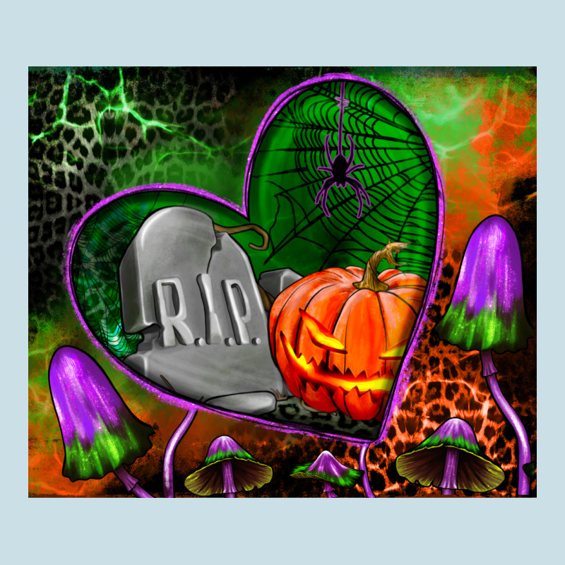 Halloween Heart Mouse Pad Ladies Tee by BundleAndBundleShop | Teevron