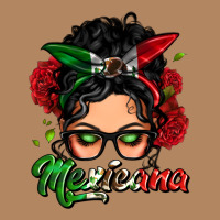Mexicana Woman Messy Bun Long Sleeve Tee | Teevron