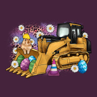 Easter Bulldozer Bunny Egg Leopard Premium Tee | Teevron