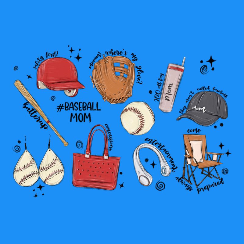Baseball Mom Classic Tee by MaliasSmallBusiness | Teevron