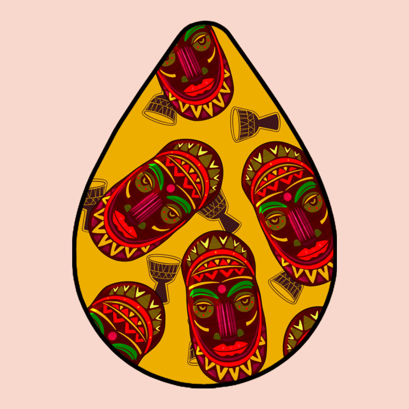 African Masks Teardrop  5 Urban Hoodie by BundleAndBundleShop | Teevron