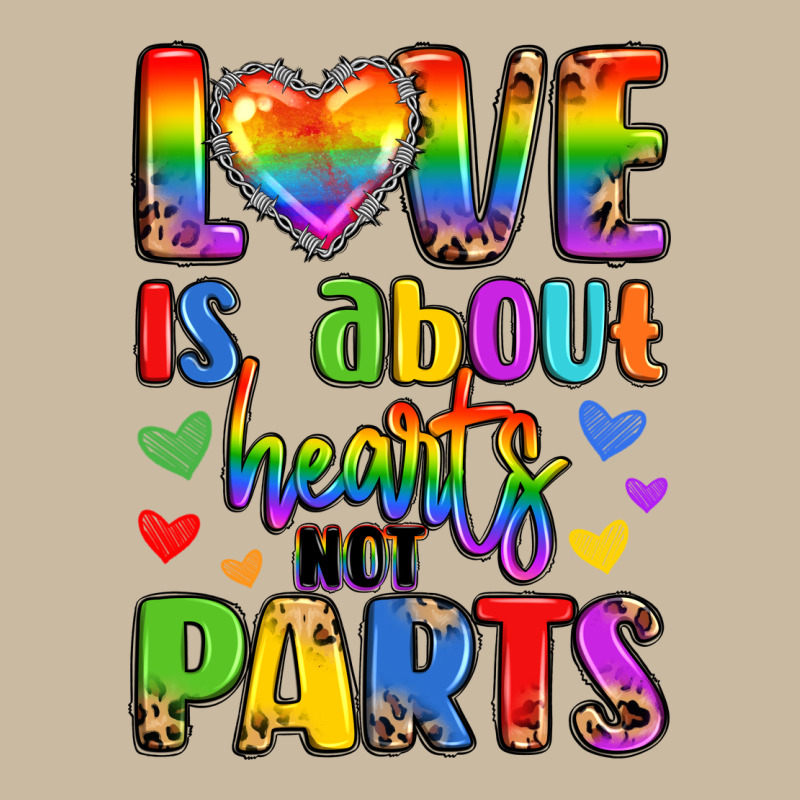 Love Is About Hearts Not Parts Long Sleeve Tee by LillyAllenDesigns | Teevron