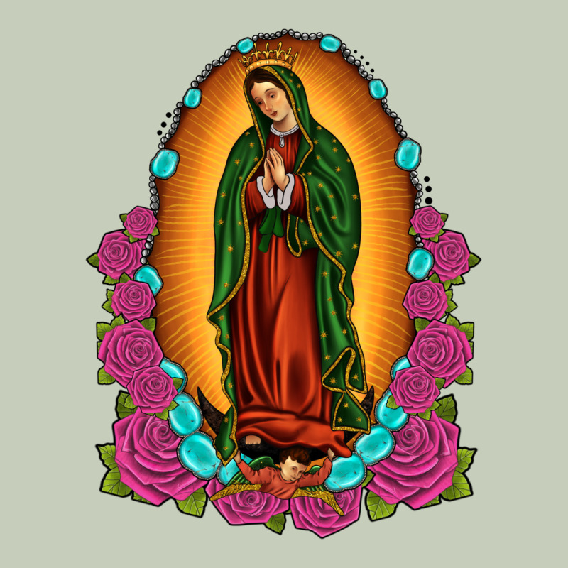 Our Lady Of Guadalupe Ladies Tee by JahusDesignShop | Teevron