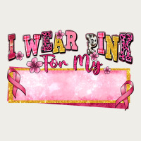 Personalized I Wear Pink For My Zipper Hoodie | Teevron