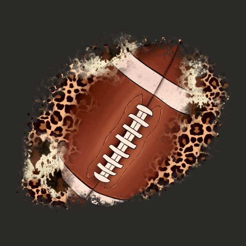 Football Cowhide Leopard Patch Heavy Core Tee by JahusDesignShop | Teevron