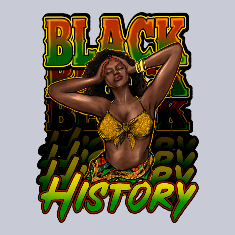 Black History Afro Woman Heavyweight Hoodie by HowdyJamesFarm | Teevron