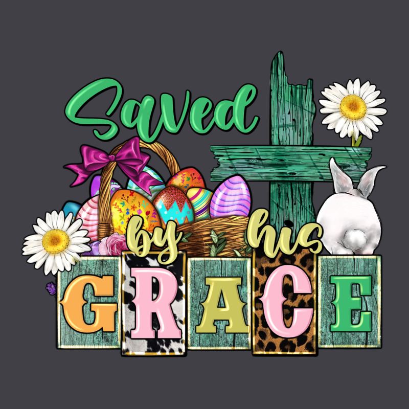 Saved By His Grace Easter Heavyweight Hoodie by CowGirlArtShop | Teevron