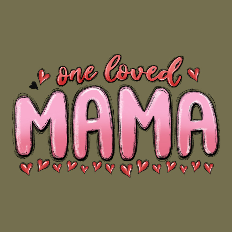One Loved Mama Vintage Hoodie by MaliasSmallBusiness | Teevron