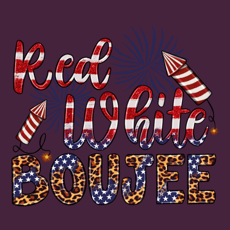 Red White Boujee Premium Tee by Artiststas | Teevron