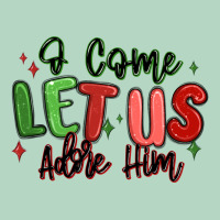 O Come Let Us Adore Him Christmas Classic Tee | Teevron