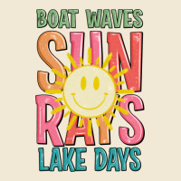 Boat Waves Sun Rays Lake Days Premium Tee | Teevron