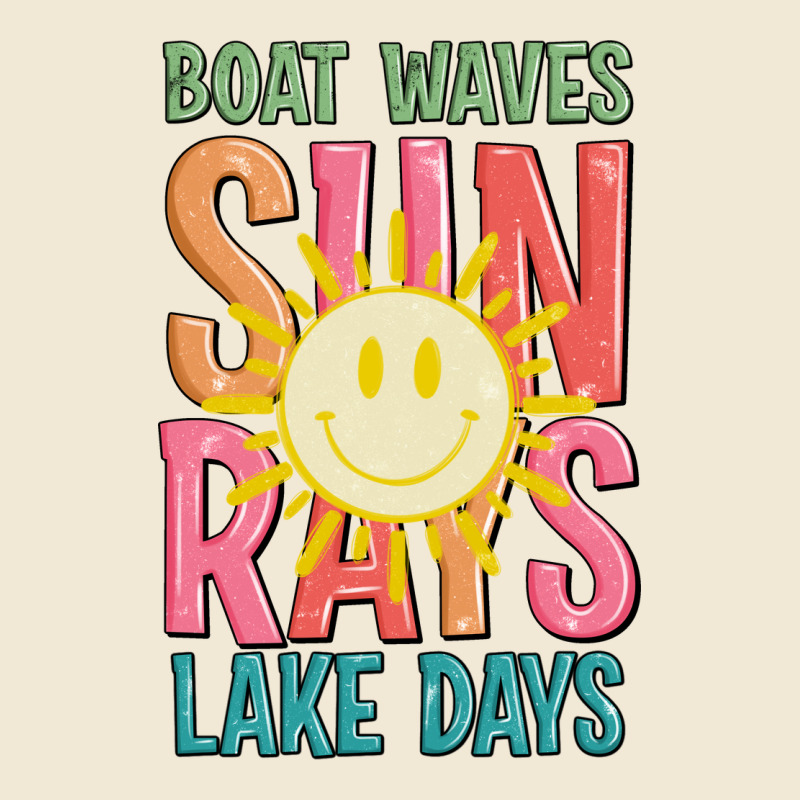 Boat Waves Sun Rays Lake Days Premium Tee by JahusDesignShop | Teevron