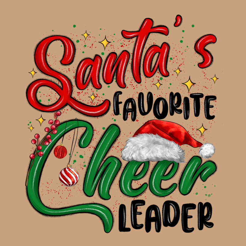 Santa S Favorite Cheer Leader Vintage Tee by MaliasSmallBusiness | Teevron
