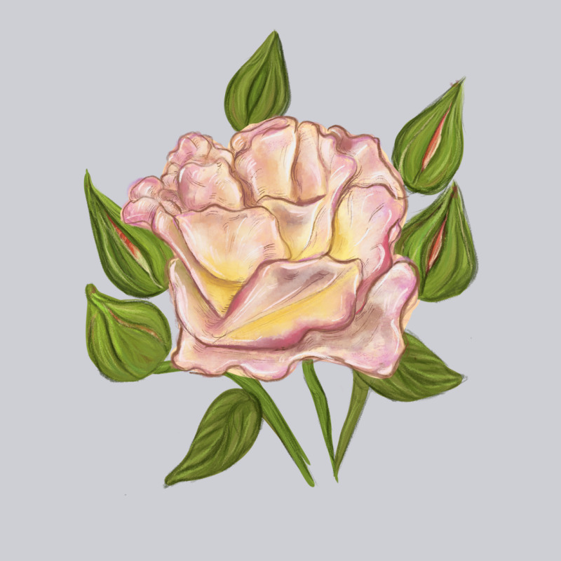 Life's Little Pleasures Rose Heavyweight Sweatshirt by LillyAllenDesigns | Teevron