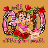 With God All Things Are Possible Urban Heavy Tee | Teevron