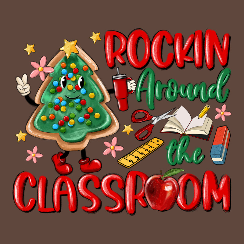 Rockin Around The Clasroom Teacher Classic Tee by MaliasSmallBusiness | Teevron