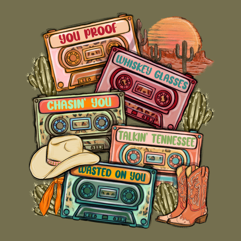 Country Cassette Tapes Vintage Hoodie by MaliasSmallBusiness | Teevron