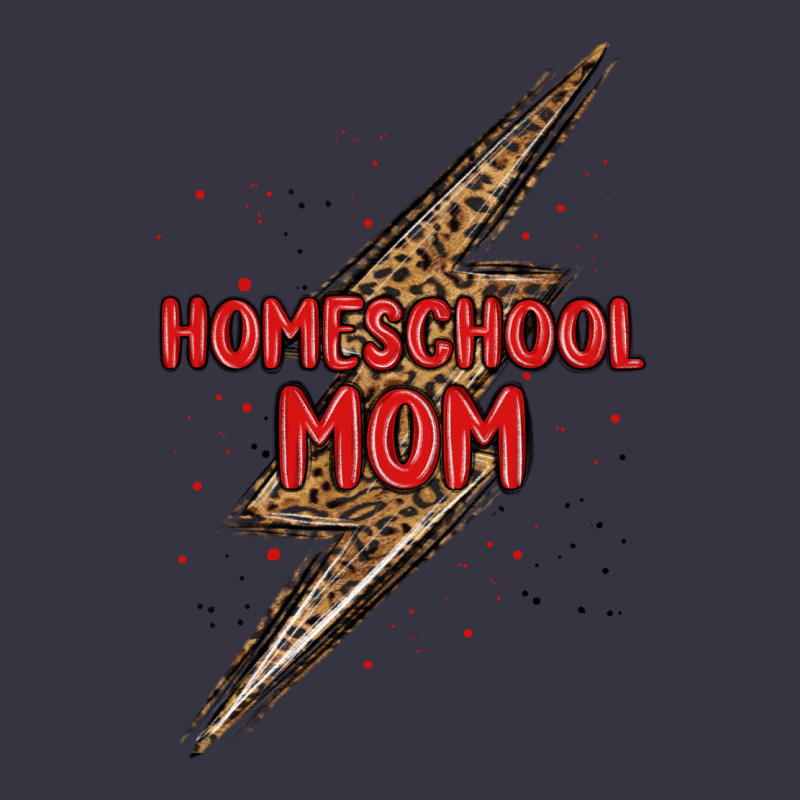Homeschool Mom Lightning Bolt Vintage Hoodie by MaliasSmallBusiness | Teevron