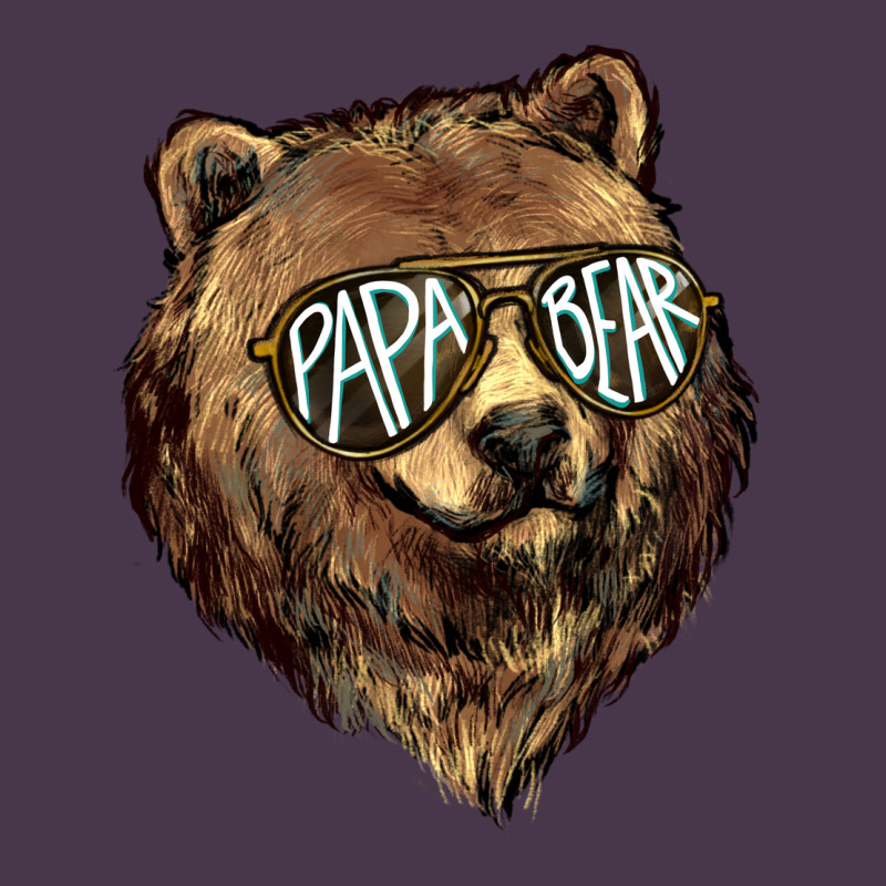 Papa Bear Heavyweight Hoodie by HowdyJamesFarm | Teevron