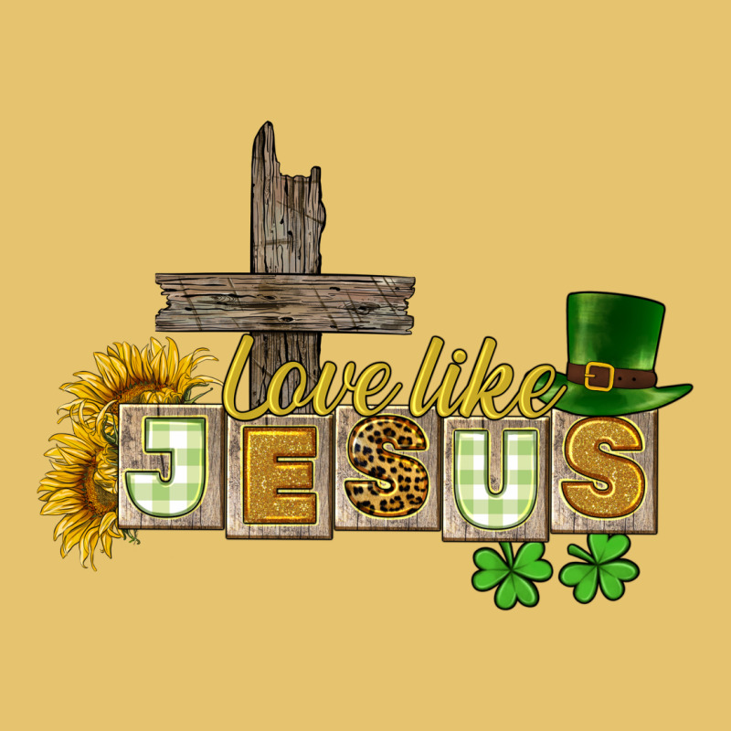 Love Like Jesus St. Patrick's Premium Sweatshirt by CowGirlArtShop | Teevron