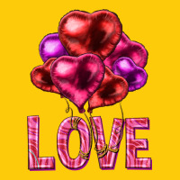 Love Heart Balloons Valentine's Day Premium Hoodie | Teevron
