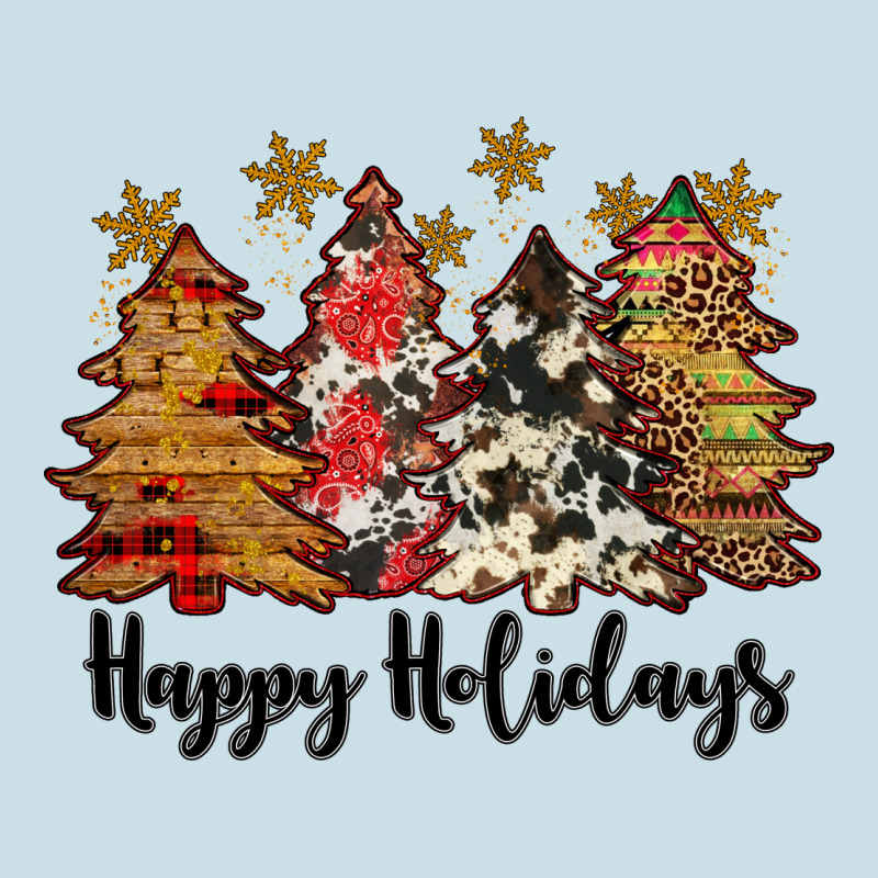 Happy Holidays Ladies Tee by JahusDesignShop | Teevron