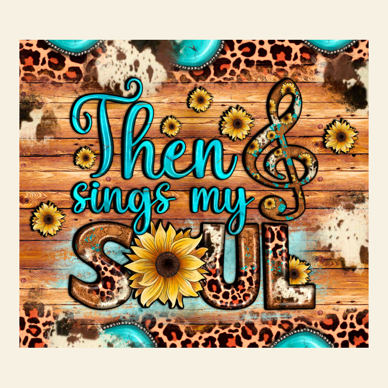 Then Sings My Soul Treble Clef Vintage Tee by JahusDesignShop | Teevron
