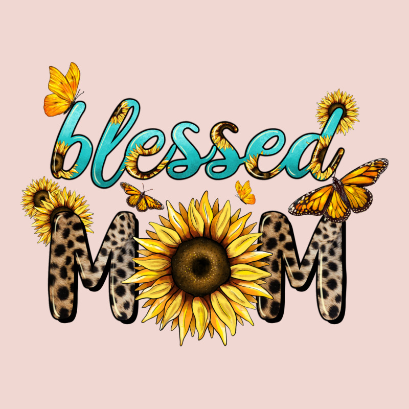 Blessed Mom Sunflower Butterfly Mother's Day Premium Sweatshirt by HowdyJamesFarm | Teevron