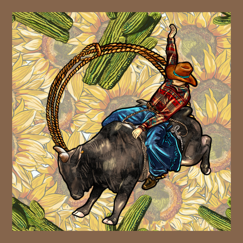 Rodeo Seamless Pattern Premium Tee by BundleAndBundleShop | Teevron