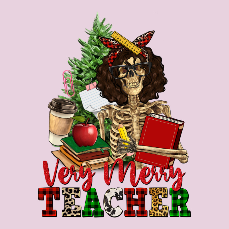 Very Merry Teacher Skeleton Classic Tee by NancyCooperArtShop | Teevron