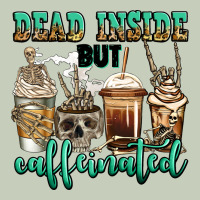 Dead Inside But Caffeinated Skeleton Coffee Cups Ladies Tee | Teevron