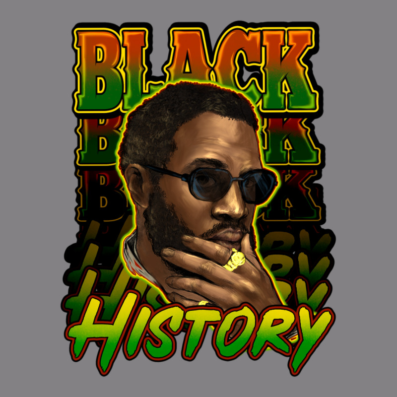 Black History Afro Man Heavyweight Hoodie by HowdyJamesFarm | Teevron