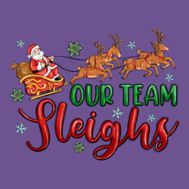 Our Team Sleigh Vintage Tee by MaliasSmallBusiness | Teevron