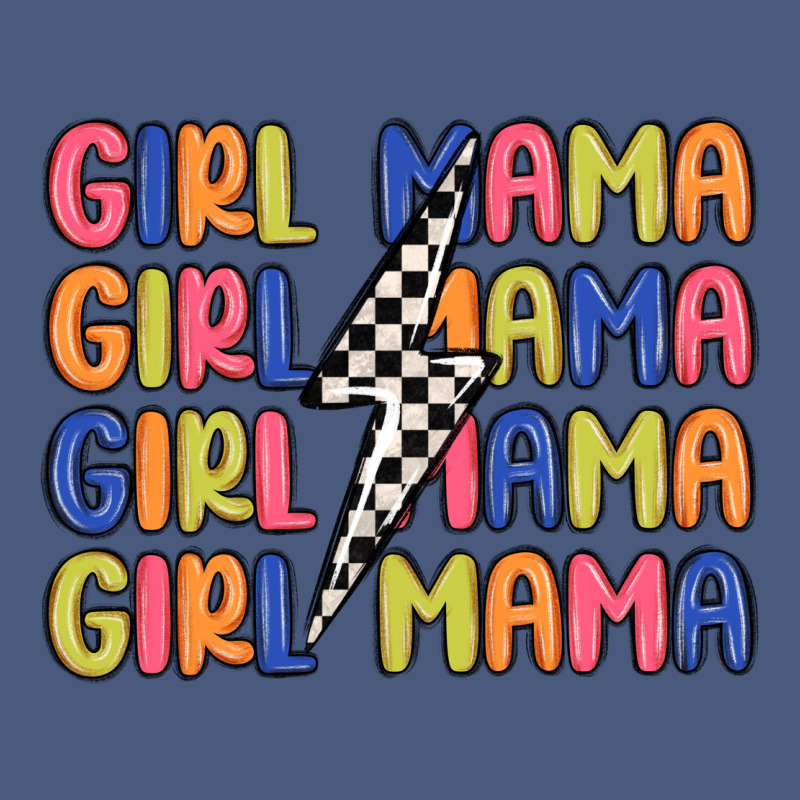 Girl Mama Lightning Bolt Vintage Hoodie by MaliasSmallBusiness | Teevron