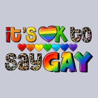 It's Okay To Say Gay Pride Heavyweight Hoodie | Teevron