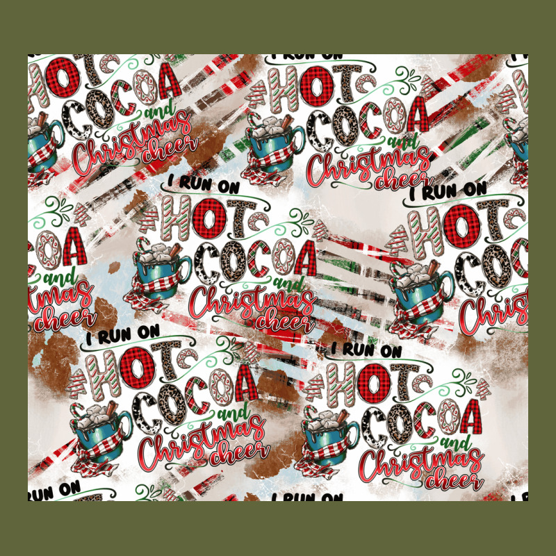 Hot Cocoa Christmas Cheer Pattern Classic Tee by CowhideDigitalArt | Teevron